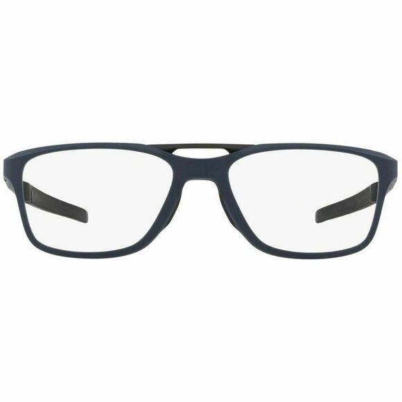 Oakley Rectangular Eyeglasses Blue W/Demo Lens - Picture 2 of 5